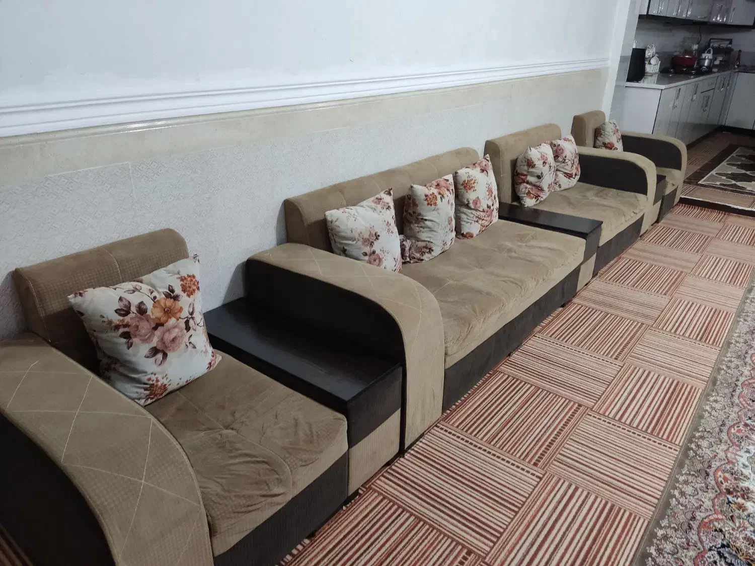 مبل هفت نفره در امیدیه|مبلمان خانگی و میز عسلی|امیدیه, |دیوار