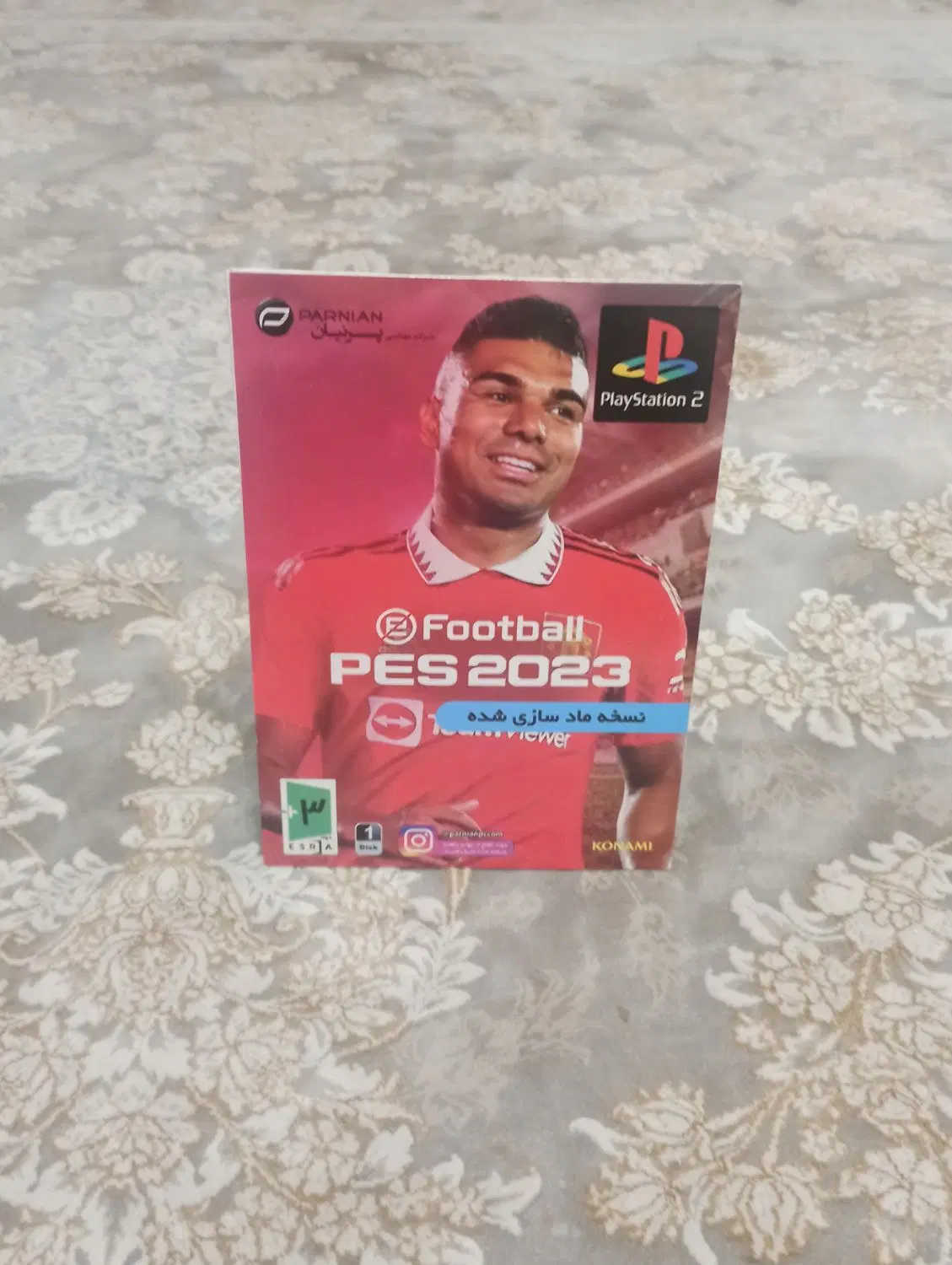 پلیاستیشن ۲ همراه با سی دی pes2023|کنسول، بازی ویدئویی و آنلاین|کرج, شهرک اوج|دیوار