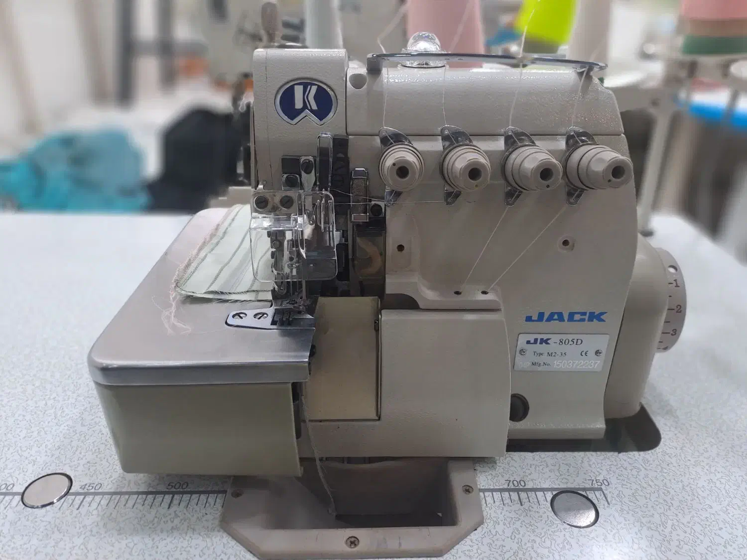 چرخ زیگزال پنج نخ دینام سرخود جک مدل 805|چرخ خیاطی و ریسندگی|قرچک, مهدیه|دیوار