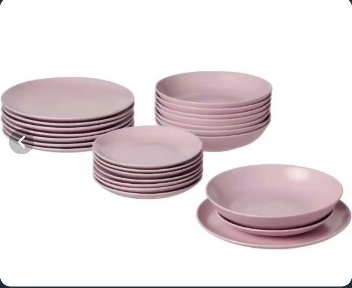 ست ۲۴ تیکه IKEA|ظروف سرو و پذیرایی|تهران, ازگل|دیوار