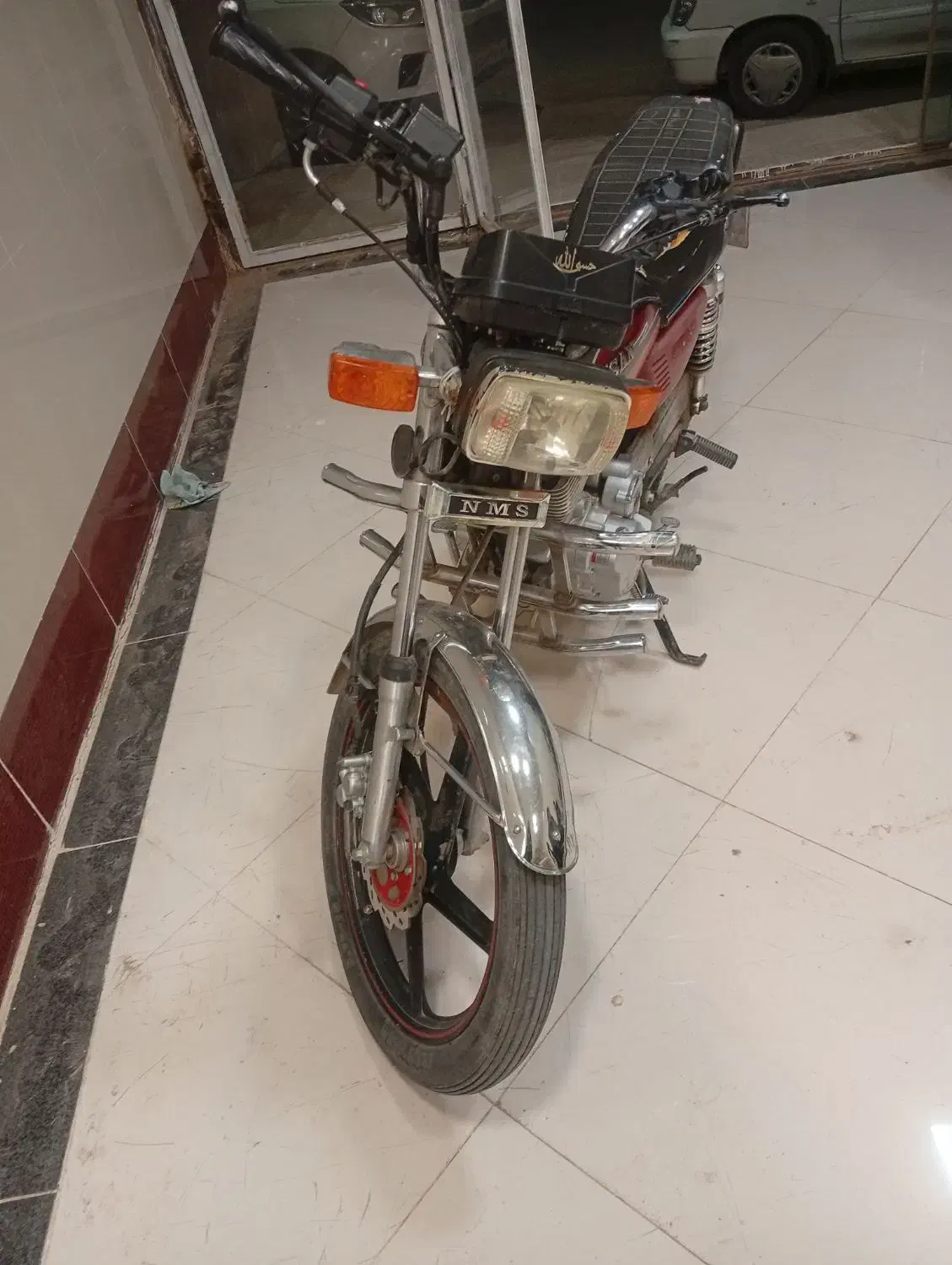 موتور 200|موتورسیکلت|نیمبلوک, |دیوار