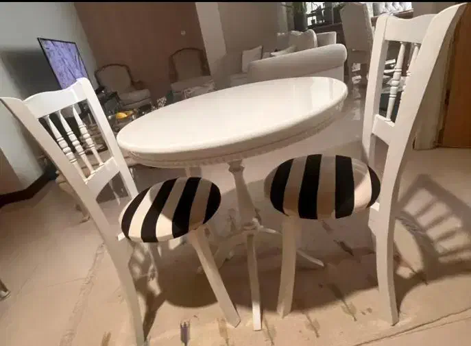 میز و صندلی نهار خوری ۳ ۲ نفره غذاخوری نهارخوری دو|میز و صندلی غذاخوری|فردیس, منظریه|دیوار