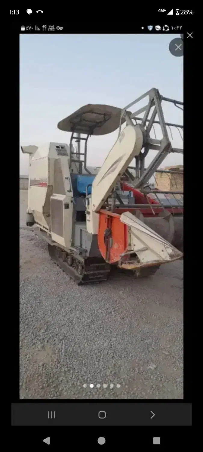 فروش کمباین برنج|خودرو سنگین|اهواز, کوی ترابری|دیوار