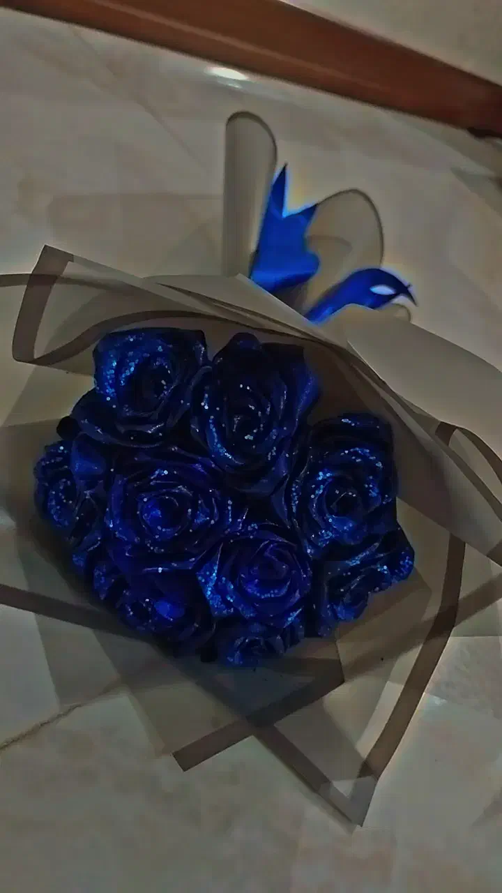 گل روبانی|گل مصنوعی|فردیس, نگارستان|دیوار