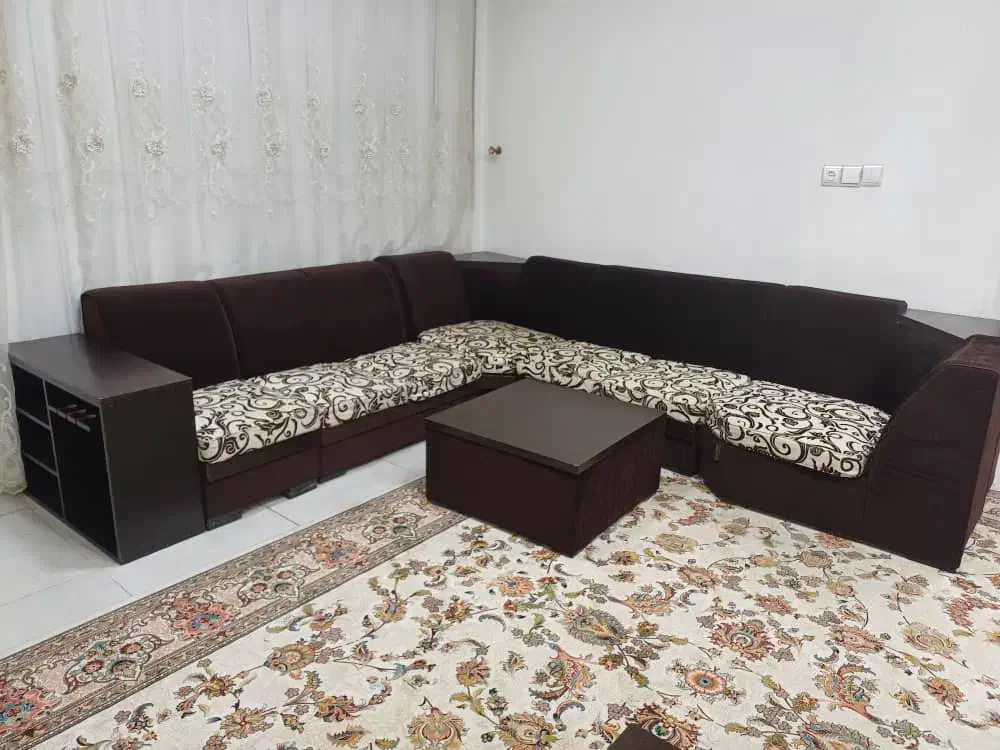فروش دو دست مبلمان به همراه ۲ میز جلو مبلی|مبلمان خانگی و میز عسلی|بندرعباس, |دیوار