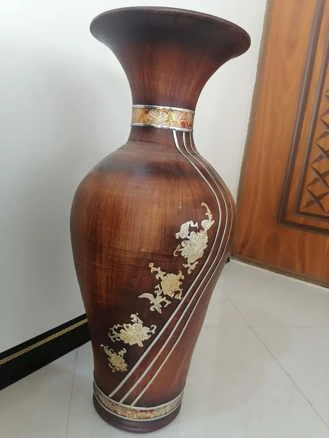 گلدان تزئینی بزرگ|صنایع دستی و سایر لوازم تزئینی|قائمشهر, |دیوار