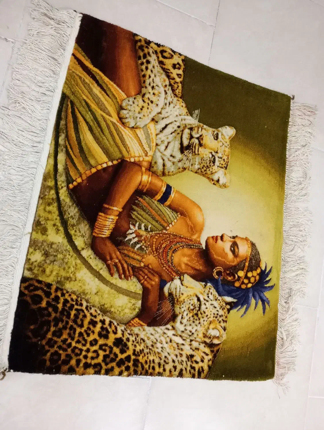 تابلو فرش دستباف|فرش|اندیشه, پرنیان|دیوار