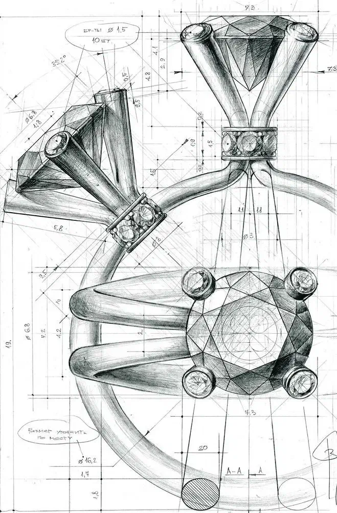 آموزش طراحی و اسکچ دستی طلا و جواهر|خدمات آموزشی|تهران, یوسف‌آباد|دیوار