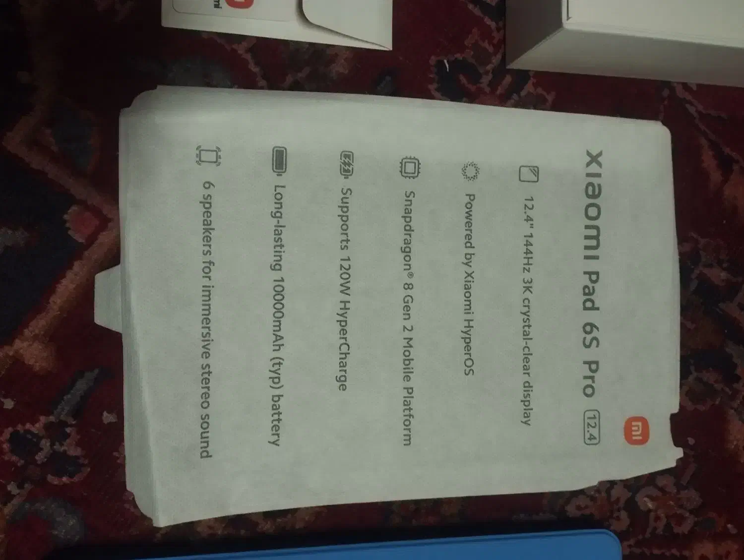 تبلت شیائومیpad 6s pro 12.4|تبلت|تهران, فلاح|دیوار