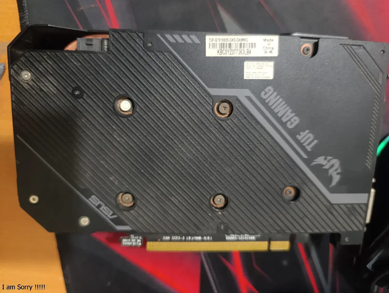 گرافیک asus tuf 1650 super oc|قطعات و لوازم جانبی رایانه|قدس, شهرقدس|دیوار