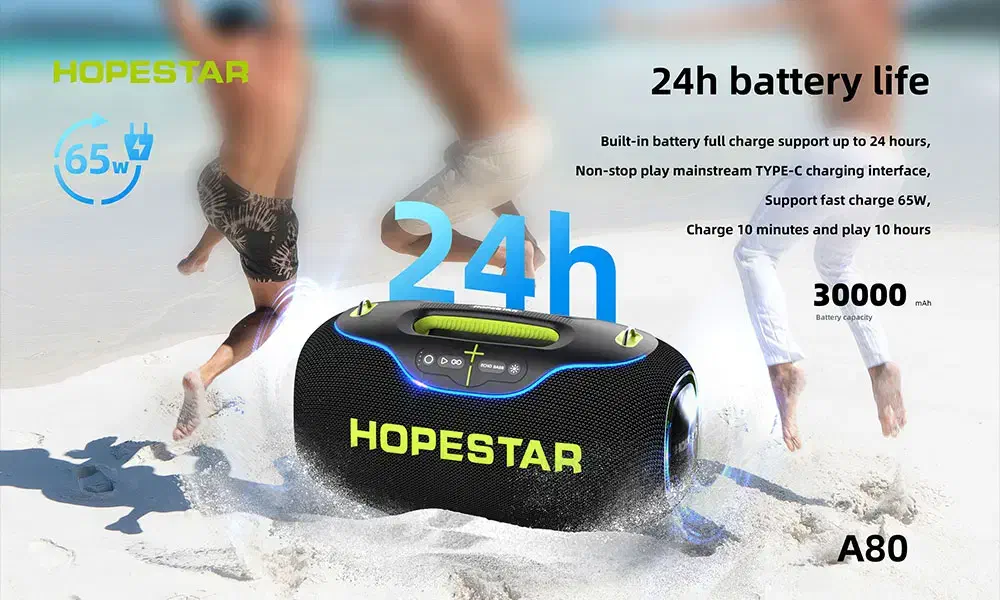 اسپیکر A80 هوپ استار|صوتی و تصویری|کاشان, ۲۲ بهمن|دیوار