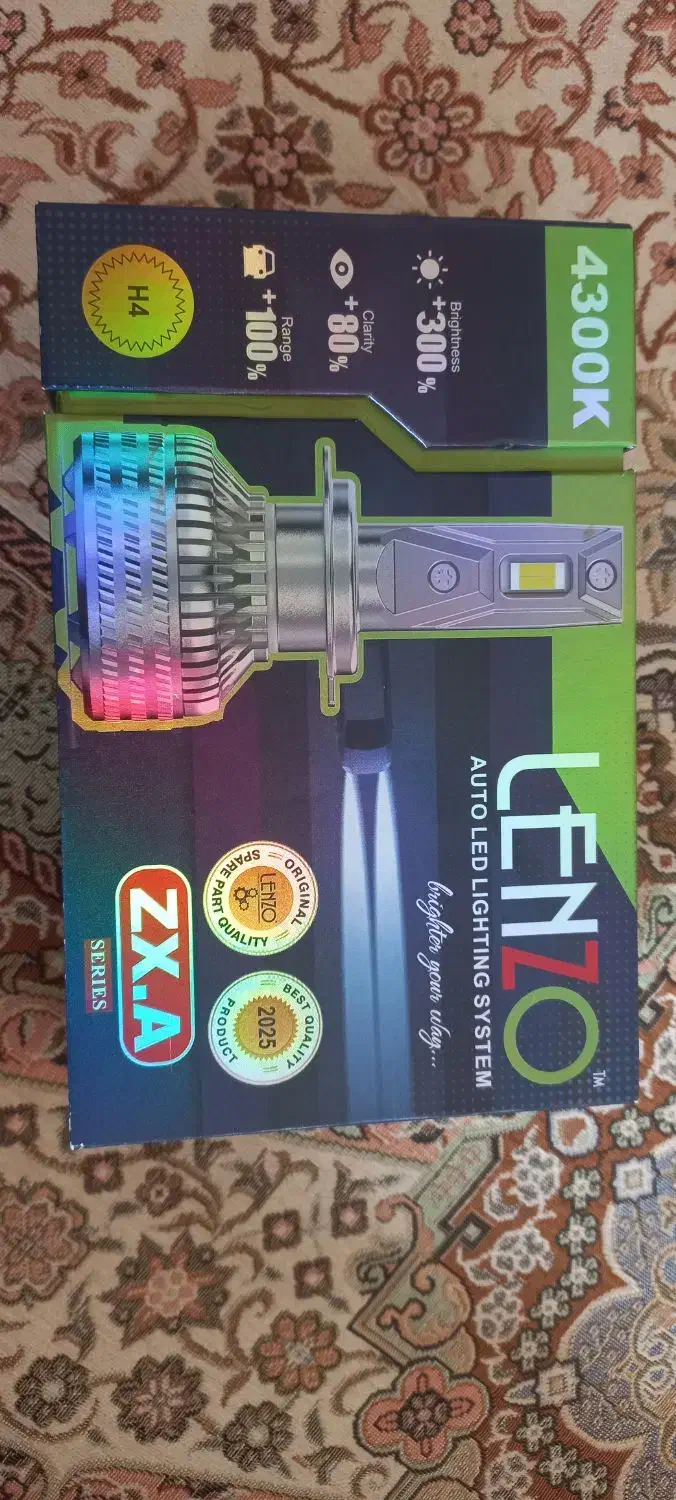 هدلایت درجه یک zx-A اورجینال ۴۳۰۰K فن دار|قطعات یدکی و لوازم جانبی|قائم‌شهر, |دیوار