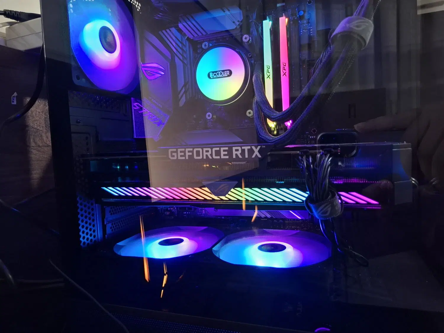 rtx 3070 rog|قطعات و لوازم جانبی رایانه|اسلام‌شهر, شهرک سعیدیه|دیوار
