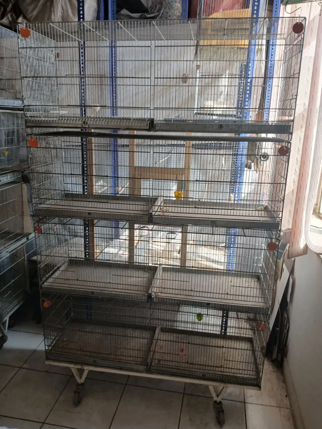 یک عدد قفس هشت خان پژاوند|لوازم جانبی حیوانات|چهاردانگه (تهران), |دیوار