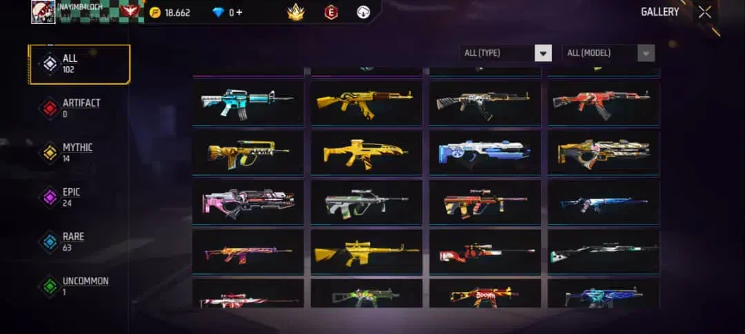 اکانت فری فایر|کنسول، بازی ویدئویی و آنلاین|سراوان, |دیوار