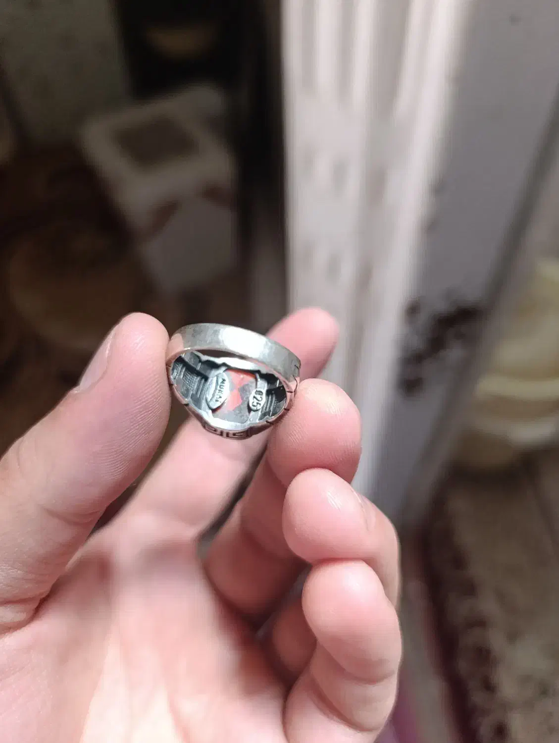 انگشتر عقیق ترک|کلکسیون اشیاء عتیقه|مشهد, قائم|دیوار