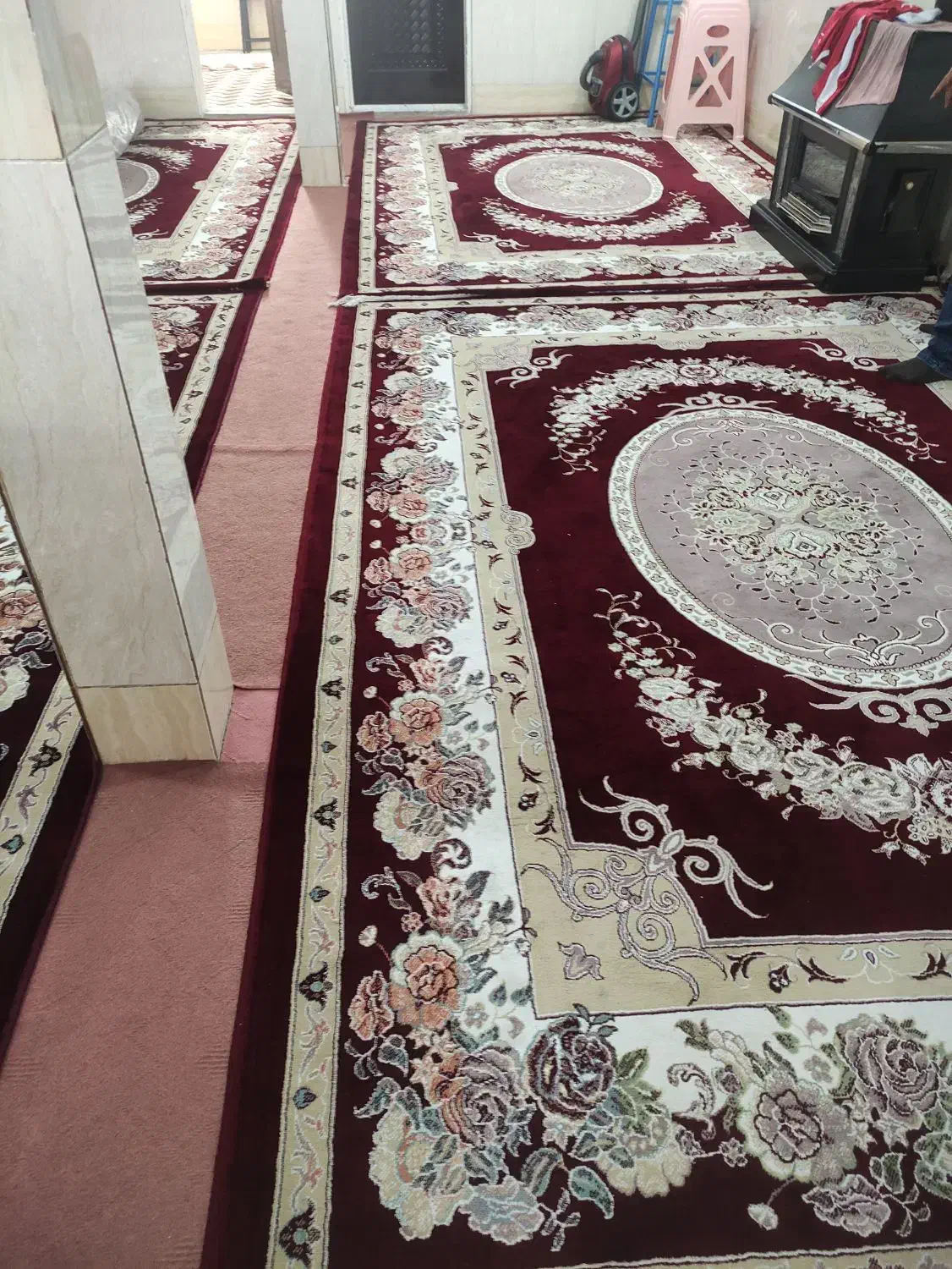 ۴تخته فرش۹و۱۲متری|فرش|قم, زند آباد|دیوار
