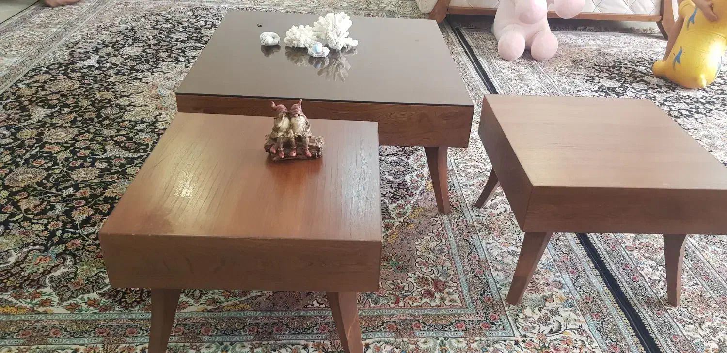 سرویس مبلمان۷ نفره غذاخوری ۶نفره|مبلمان خانگی و میز عسلی|رودهن, |دیوار