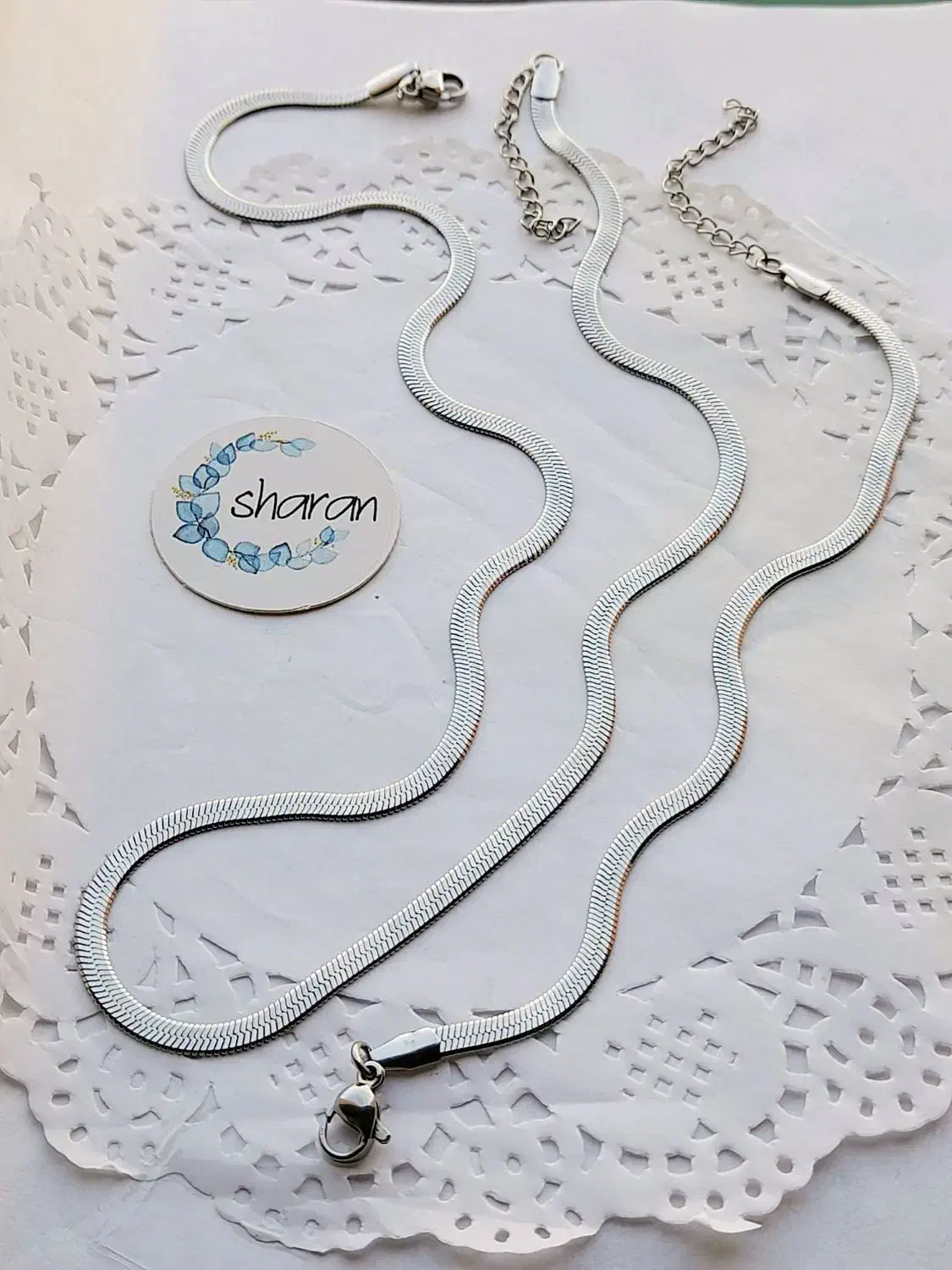 گردنبند دستبند ماری استیل رنگ ثابت|بدلیجات|اندیشه, اندیشه فاز ۳|دیوار