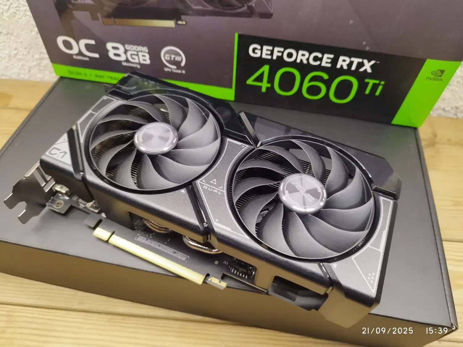 کارت گرافیک asus dual 4060ti 8G OC گارانتی دار|قطعات و لوازم جانبی رایانه|تهران, جمهوری|دیوار