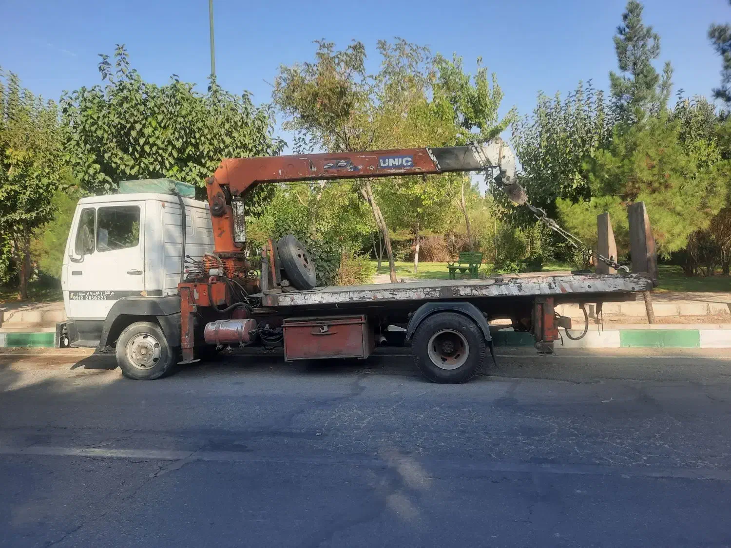 جرثقیل بنز ۶۱۲ مدل ۸۱|خودرو سنگین|تهران, شوش|دیوار
