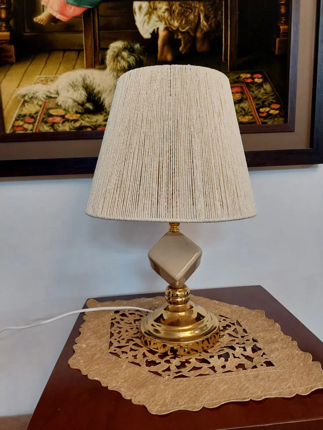 لوستر و آباژور رومیزی|چراغ خواب و آباژور|اراک, |دیوار