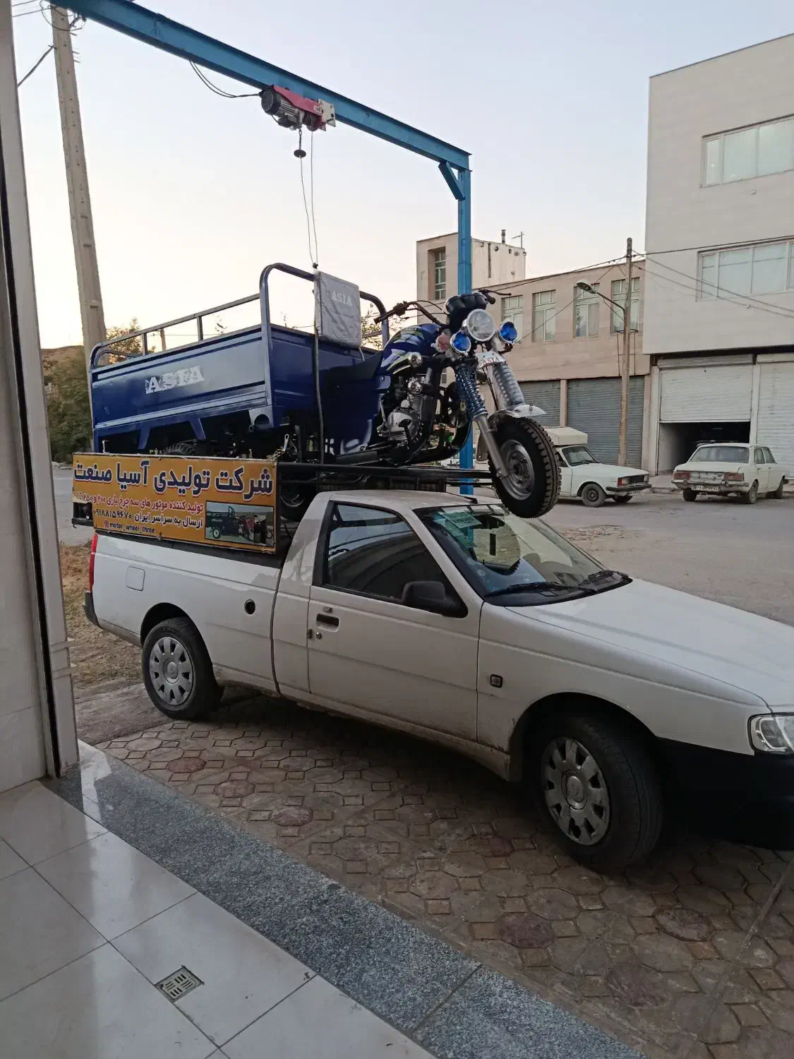 سهچرخ|موتورسیکلت|مشهد, هفت تیر (آب و برق)|دیوار