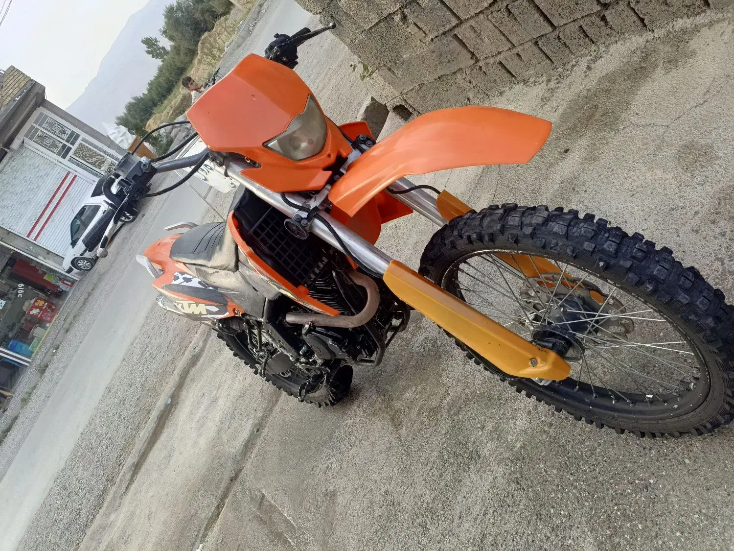 موتور ktm250|موتورسیکلت|سیلوانه, |دیوار