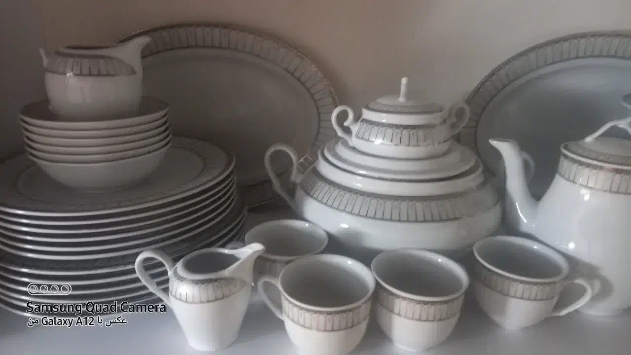 سرویس6نفره چینی مقصود نو|ظروف سرو و پذیرایی|مشهد, زمرد|دیوار