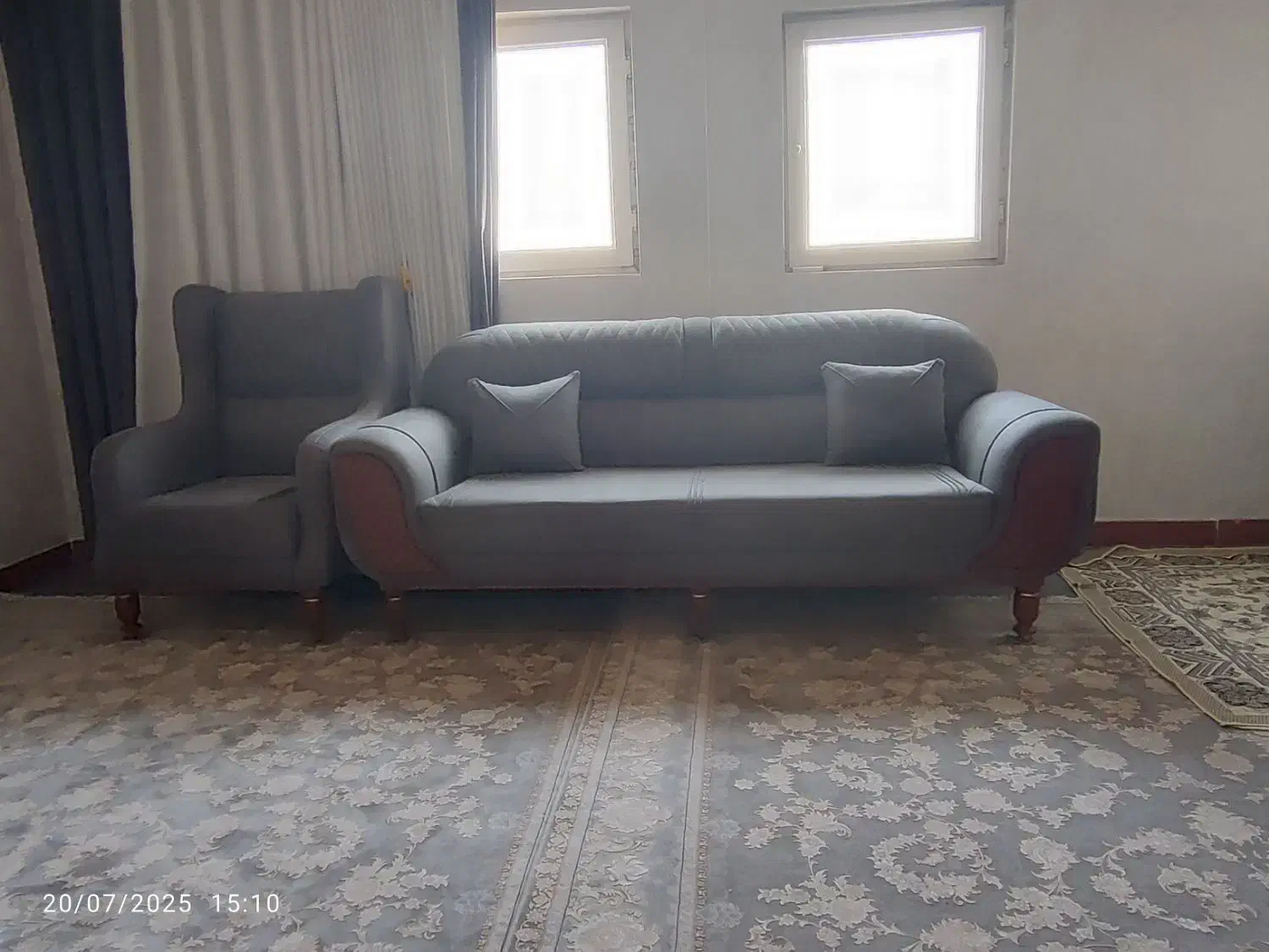 مبل راحتی|مبلمان خانگی و میز عسلی|خرمآباد, |دیوار