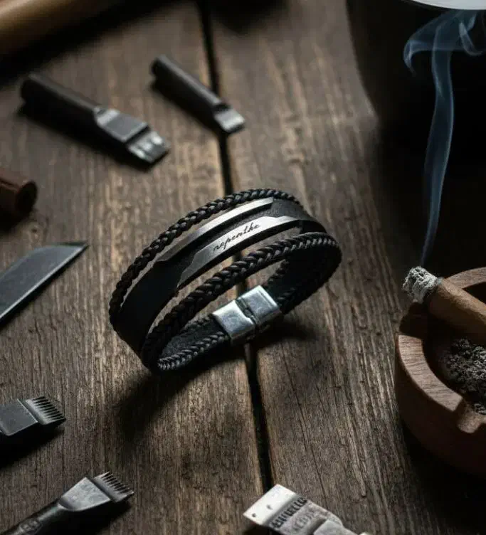 دستبند های شیک و خاص با حک رایگان ،دستبند چرم|بدلیجات|مشهد, هفت تیر (نه دره)|دیوار