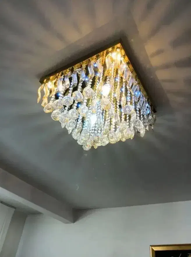 لوستر کریستالی|لوستر و چراغ آویز|اراک, |دیوار