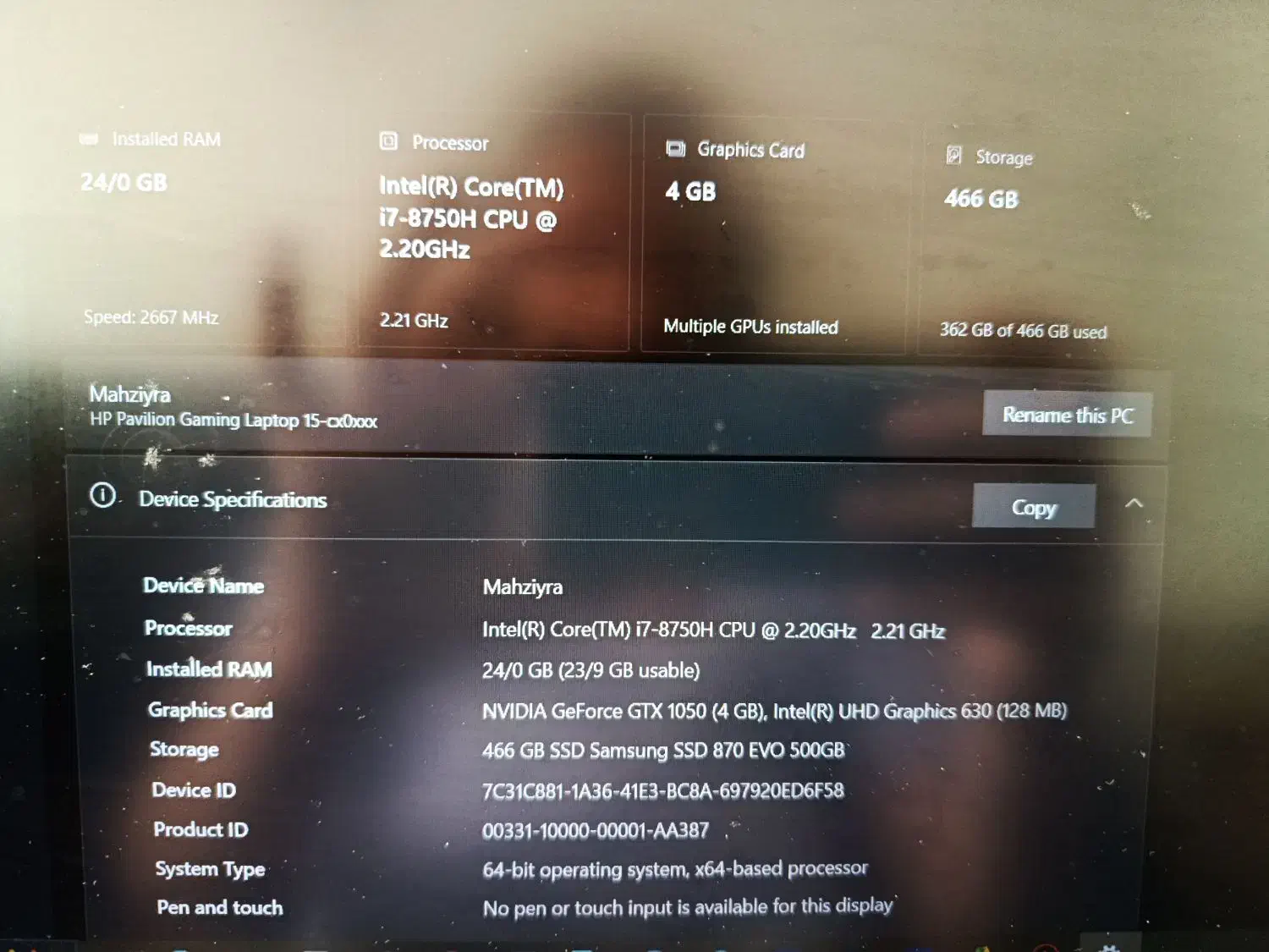 HP Pavilion Gaming|رایانه همراه|تهران, مطهری|دیوار