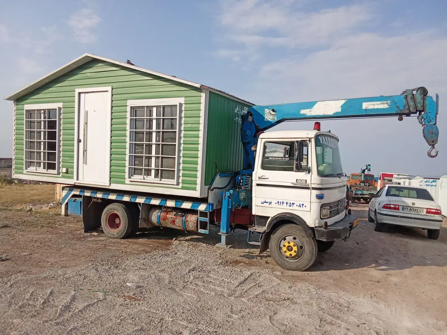 جرثقیل خاور3تن|خدمات حمل و نقل|نمین, |دیوار