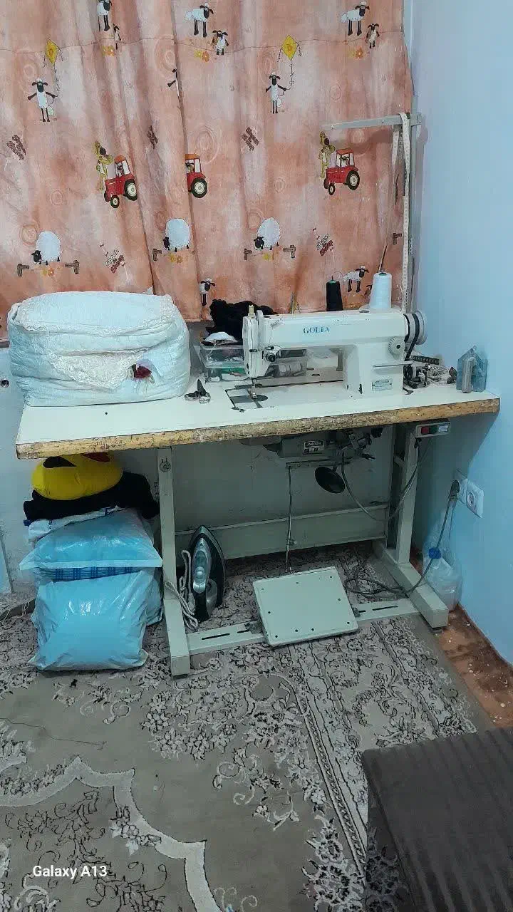 چرخ راسته دوز صنعتی گلفا|چرخ خیاطی و ریسندگی|گلبهار, شهر جدید گلبهار|دیوار