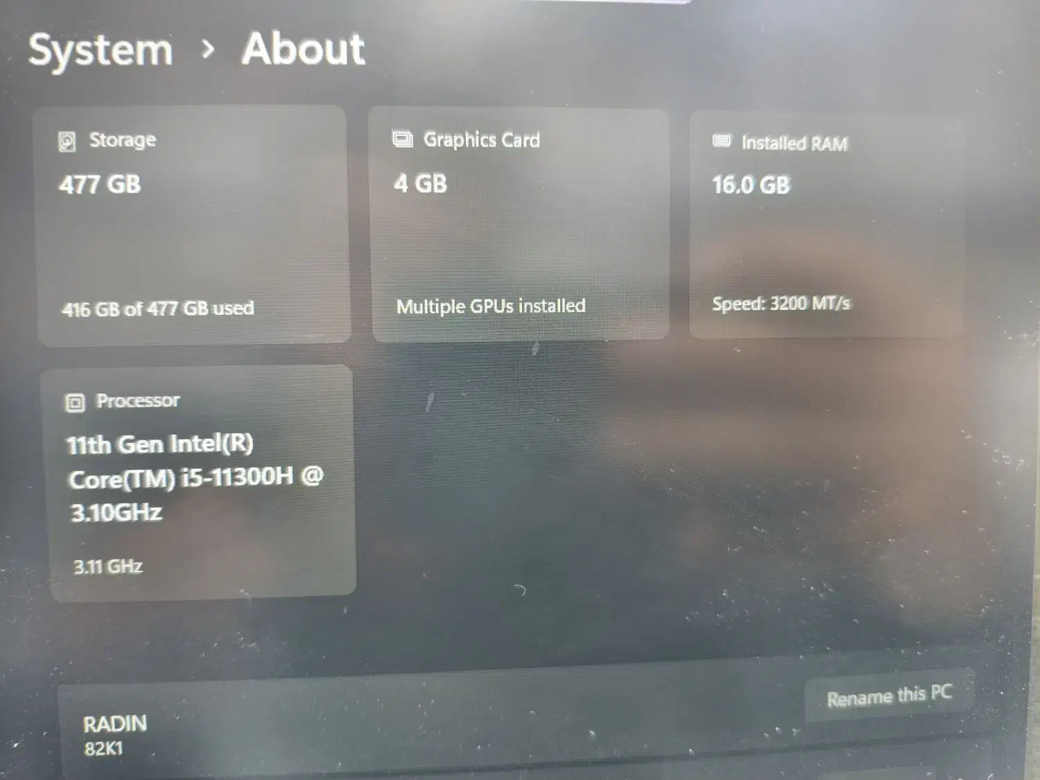 idepad gaming 3 3050|رایانه همراه|قم, یخچال قاضی|دیوار