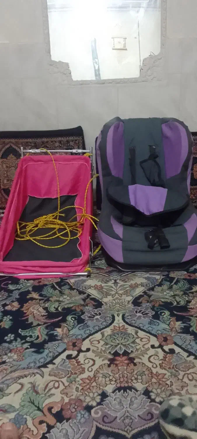 گهواره و صندلی ماشین کودک|کالسکه و لوازم جانبی|ورامین, ورامین|دیوار