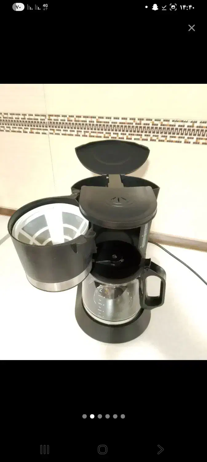 قهوه ساز گاسونیک|سماور، چایساز، قهوهساز|قرچک, مهدیه|دیوار