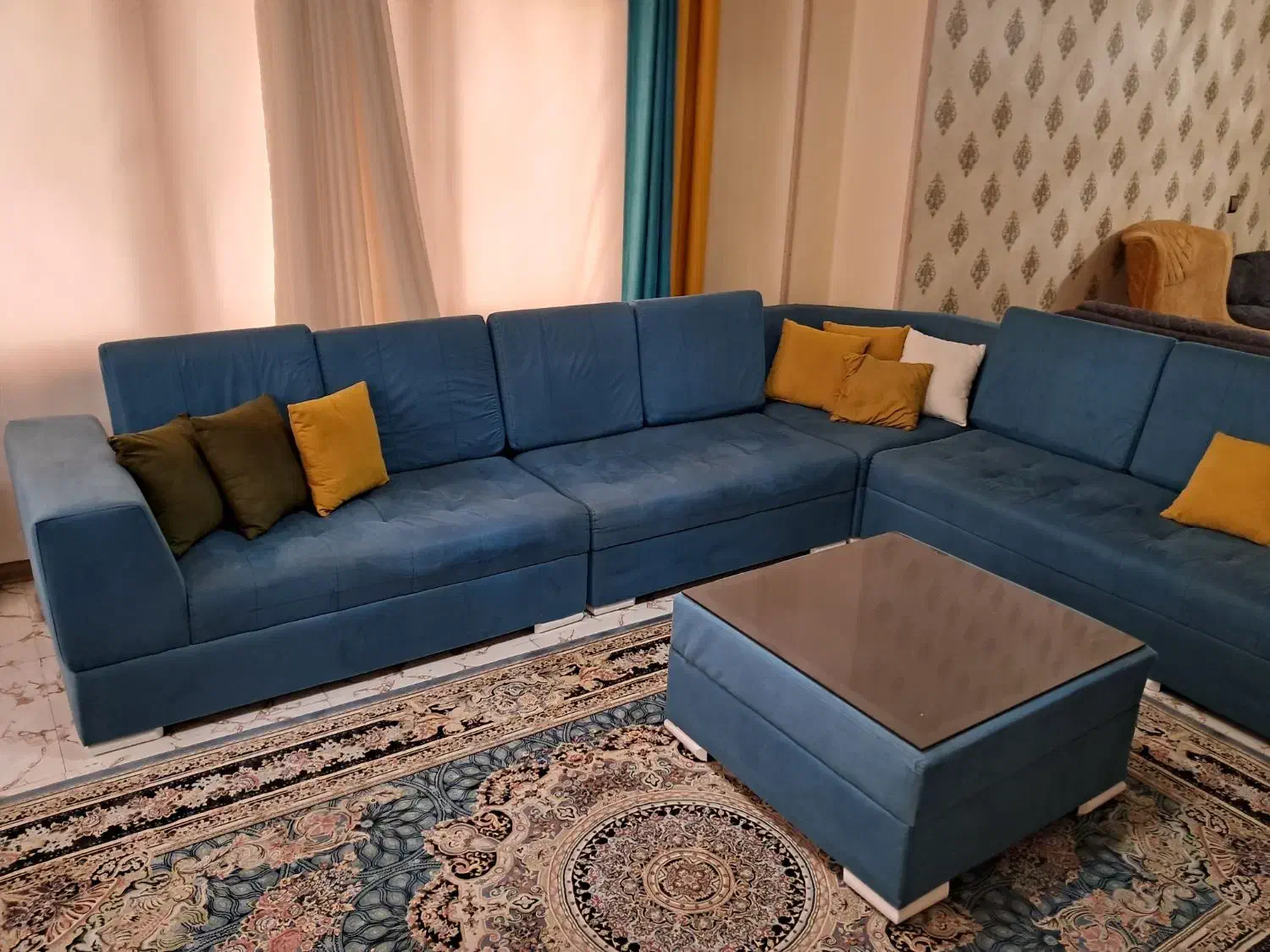 فروش مبل ال|مبلمان خانگی و میز عسلی|ماهدشت, |دیوار