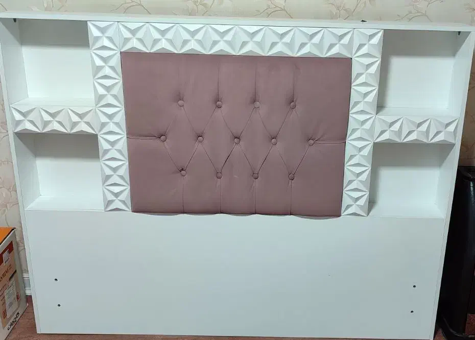 تخت خواب دونفره ام دی اف|تخت و سرویس خواب|لاهیجان, بازکیاگوراب|دیوار