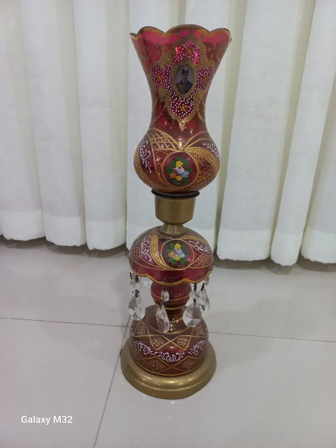 شمعدان قدیمی|کلکسیون اشیاء عتیقه|ملایر, |دیوار