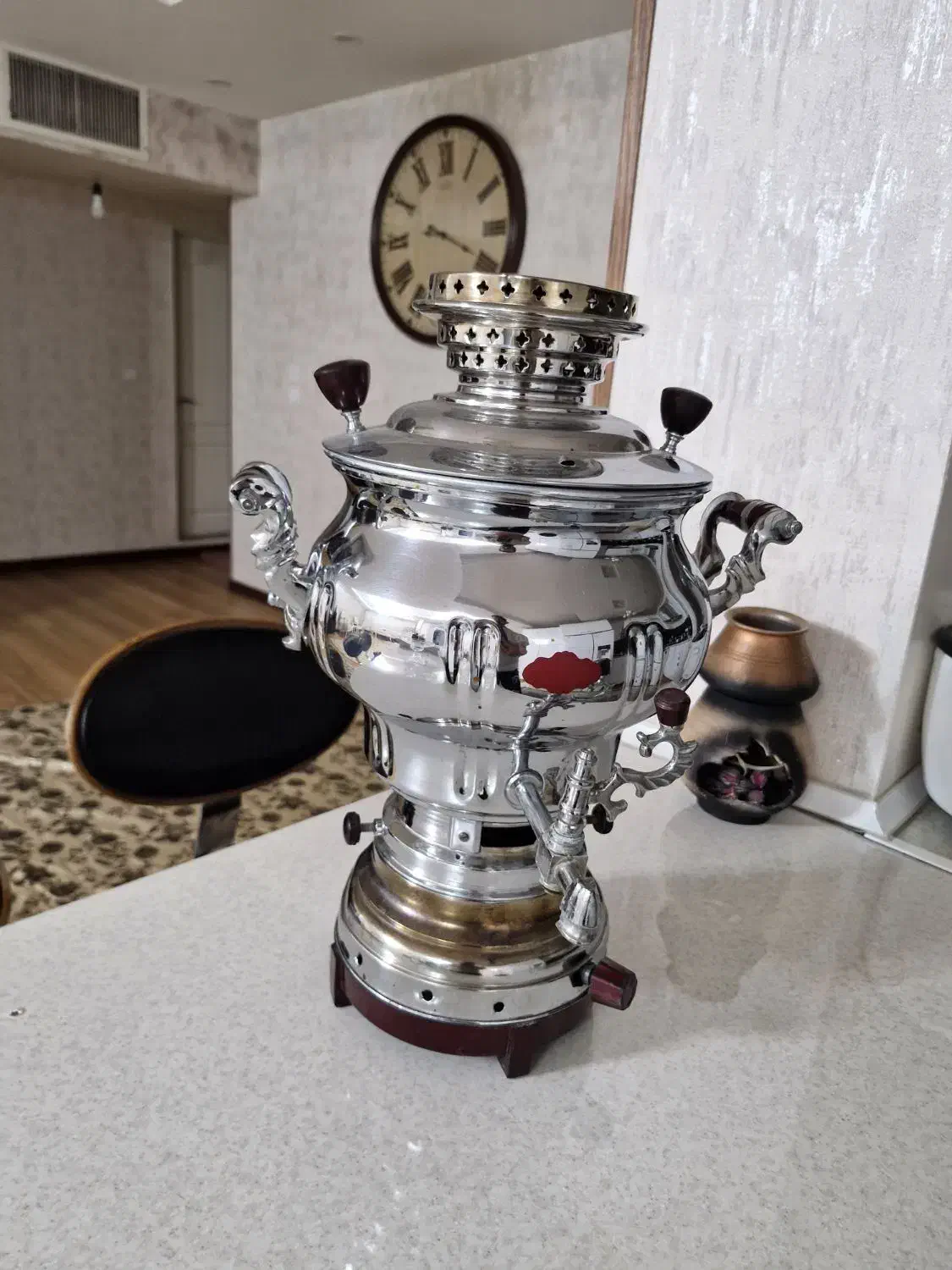 سماور گازی 8 لیتری|سماور، چای‌ساز، قهوه‌ساز|کرج, عظیمیه|دیوار