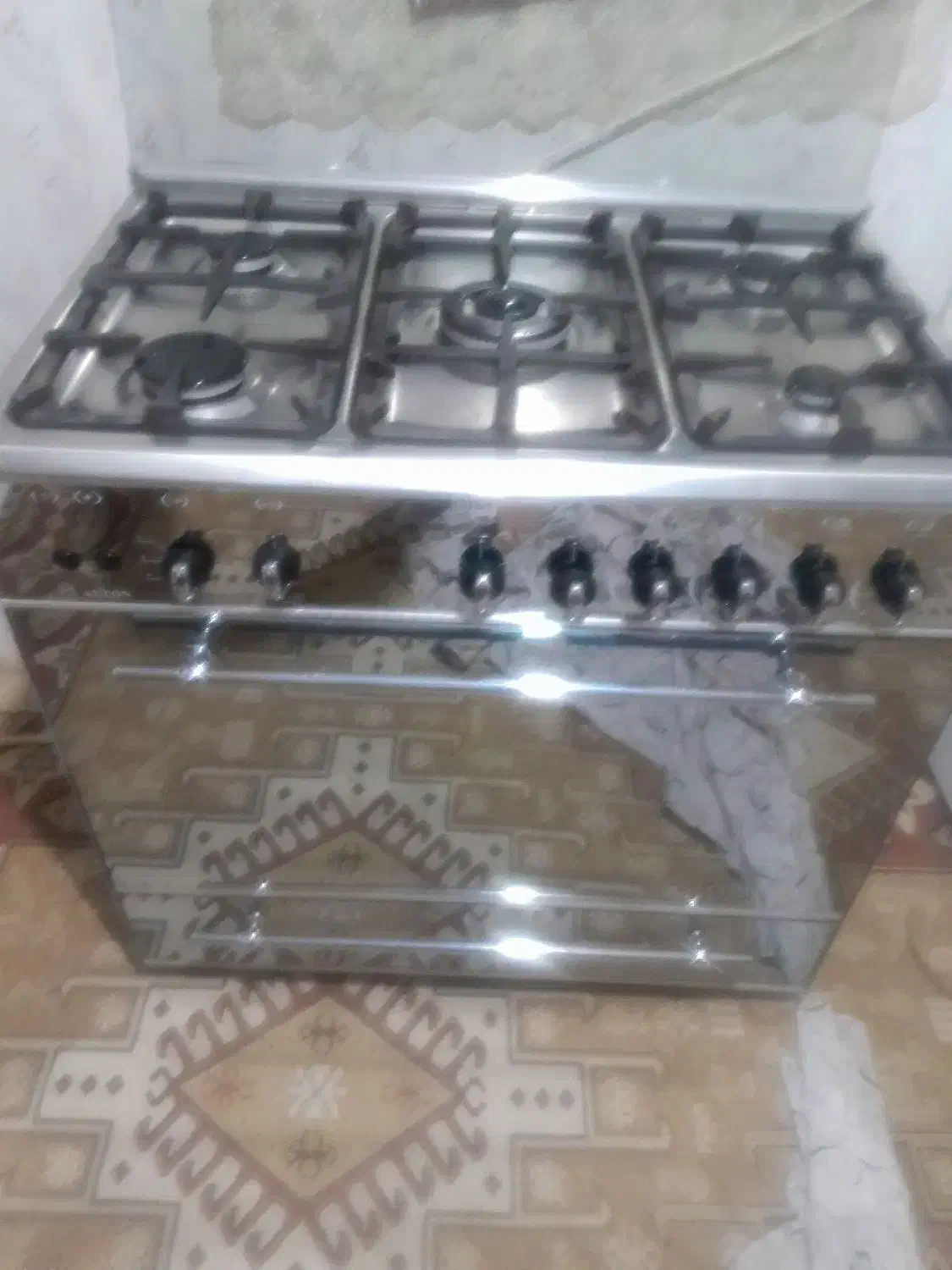 گاز فردار اکبنددرحد صفر تمام استیل|اجاق گاز و لوازم برقی پختوپز|بسطام, |دیوار