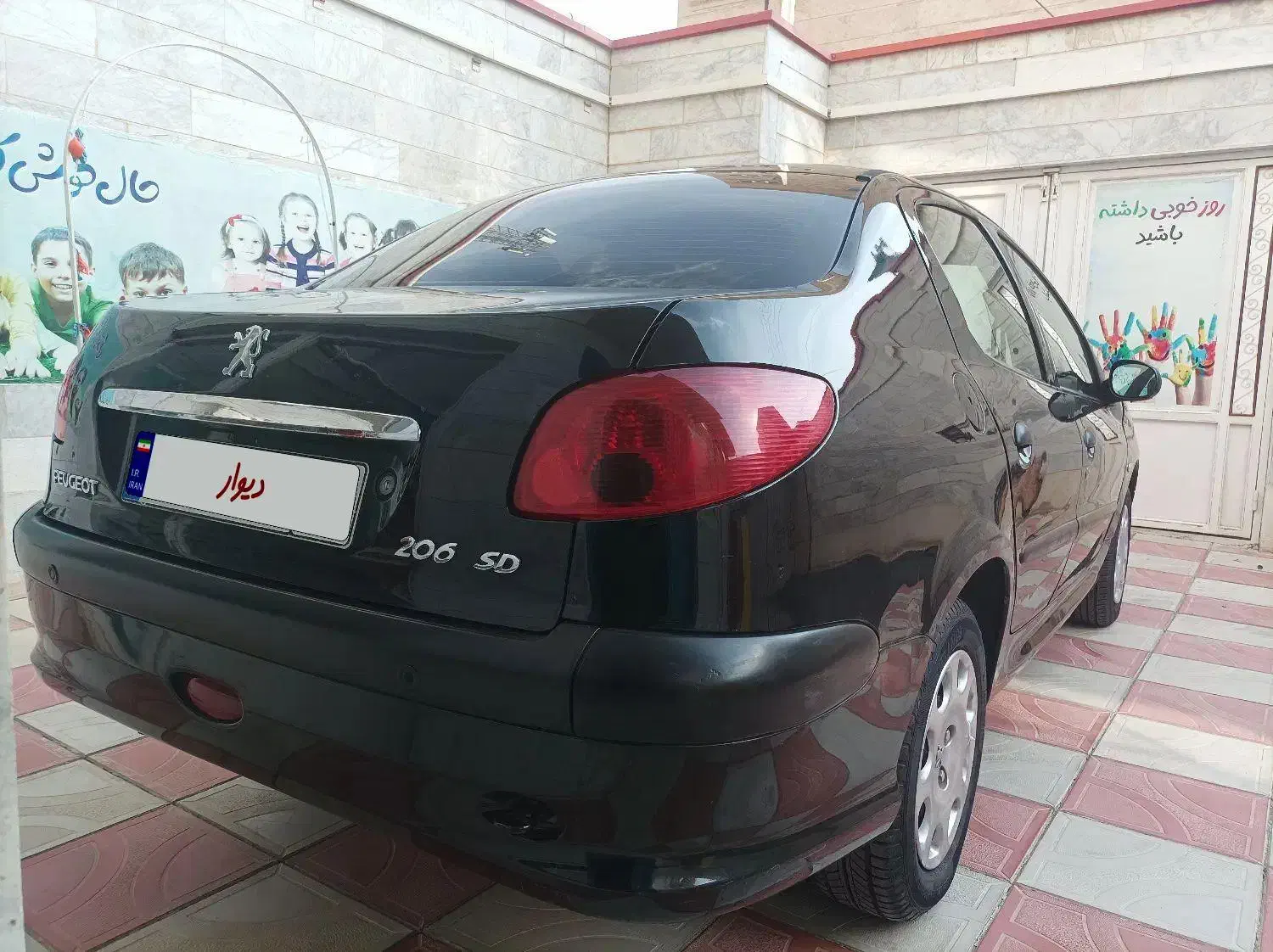 ۲۰۶ اس دی ، وی ۸ مدل ۹۶ کم کار|خودرو سواری و وانت|مراغه, |دیوار