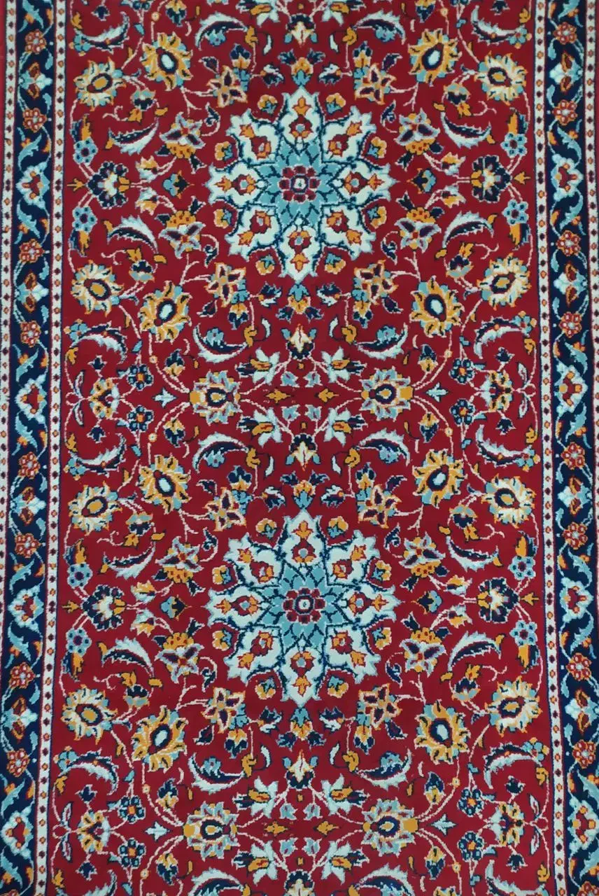 کناره شاه عباسی|فرش|فسا, |دیوار