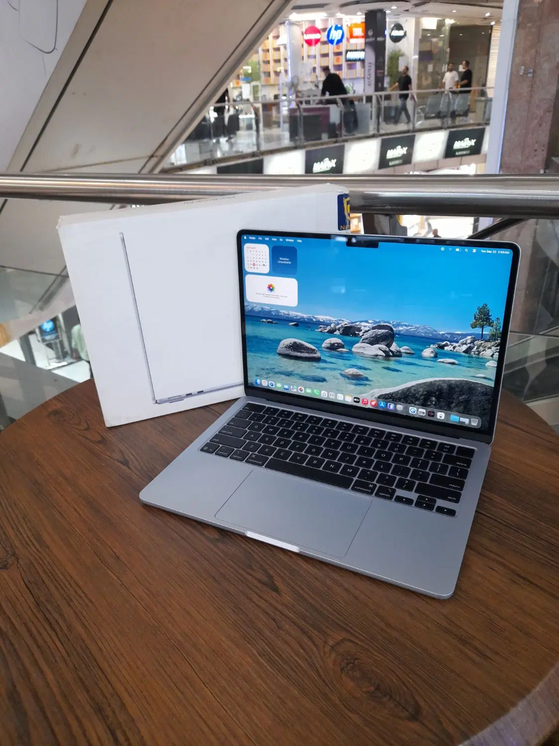 مک بوک ایر MACBOOK AIR M4 باتری 100 اسکای بلو|رایانه همراه|تهران, جردن|دیوار