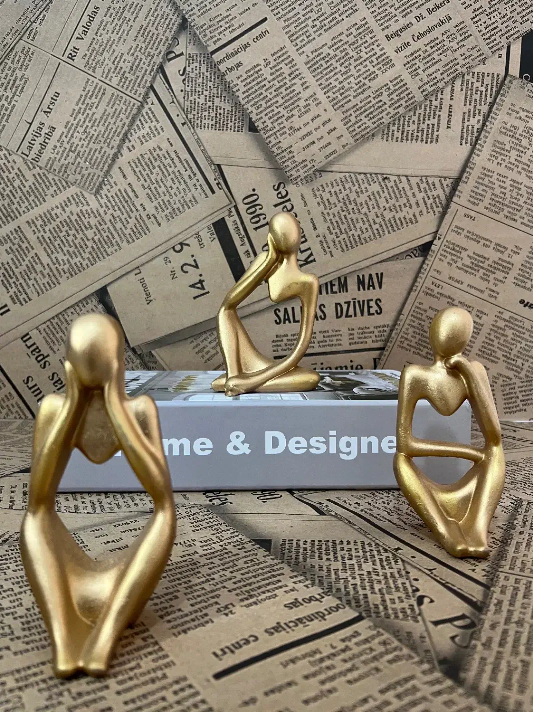 ست متفکر ها|مجسمه، تندیس، ماکت|کرج, شهرک جهان آرا|دیوار