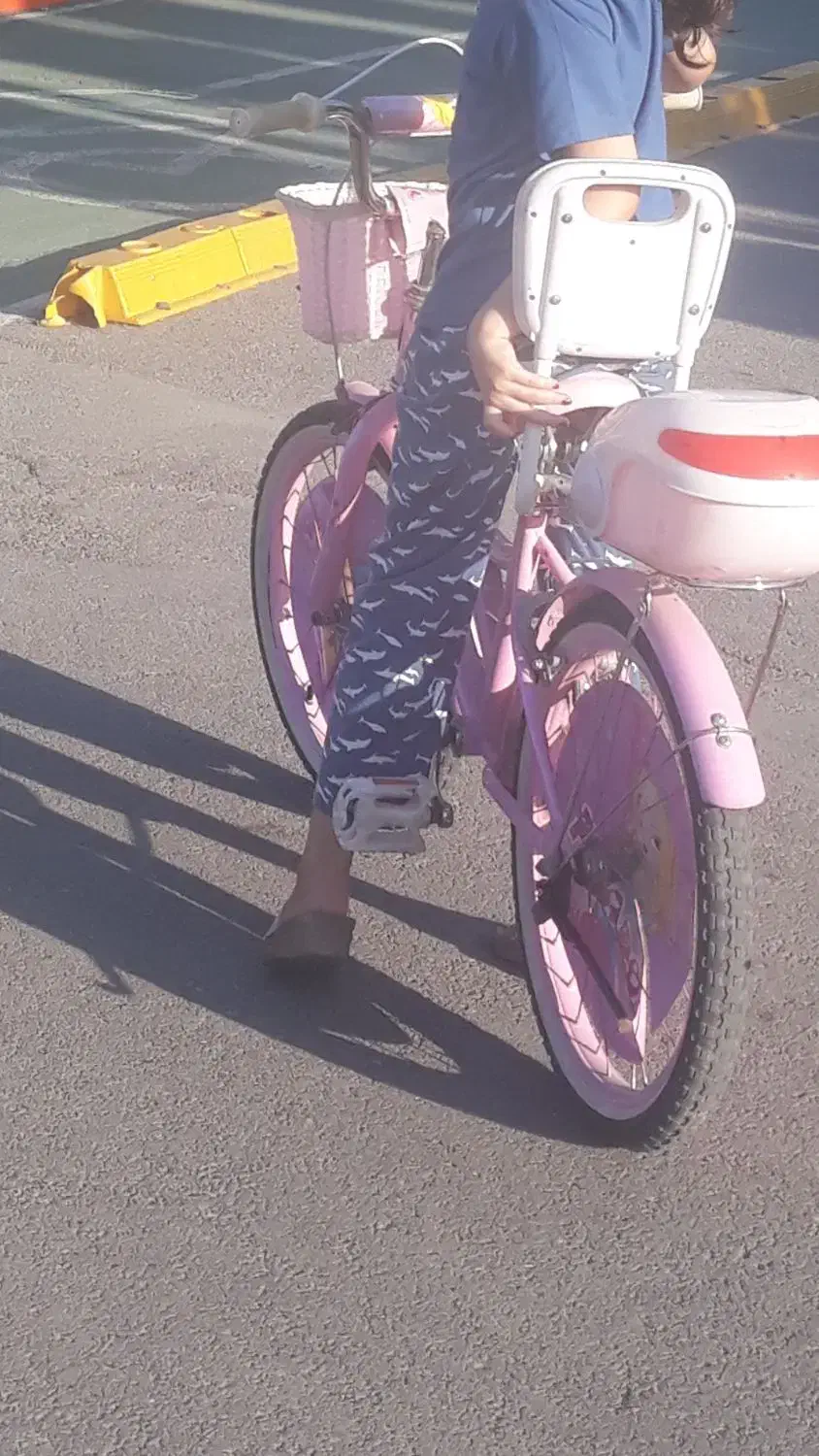 دوچرخه دخترانه صورتی سایز ۲۰|دوچرخه، اسکیت، اسکوتر|ساری, |دیوار