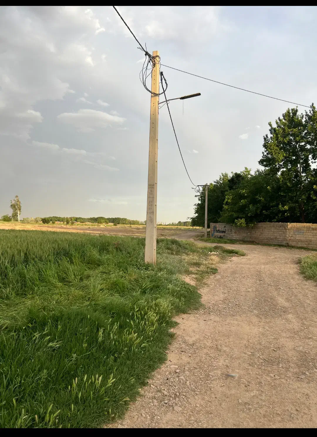 زمین ۲۰۰ متری چسب بافت ینگی امام|فروش زمین و ملک کلنگی|هشتگرد, ینگی امام|دیوار