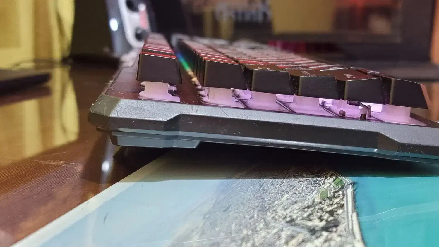 کیبورد گیمینگ گرین RGB|قطعات و لوازم جانبی رایانه|بوشهر, |دیوار